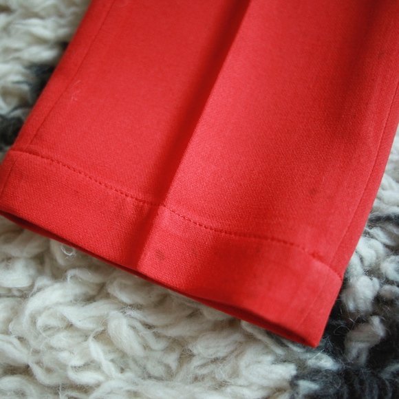 Madewell Tailored Trousers in Blood Orange - Picture 7 of 7